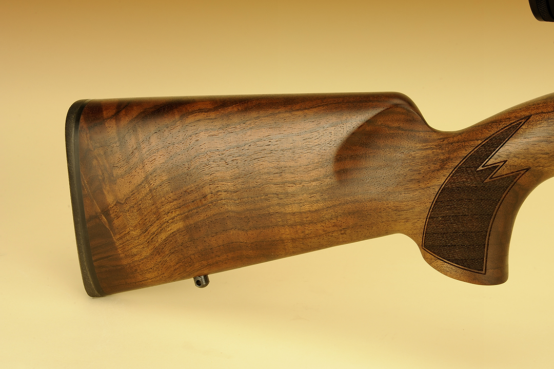 With this Model 1782, all of the wood is high-grade finished with a protective coat of oil. A palm swell on the grip and fluting behind the pistol grip aids in the comfort level of handling and shooting this gun.